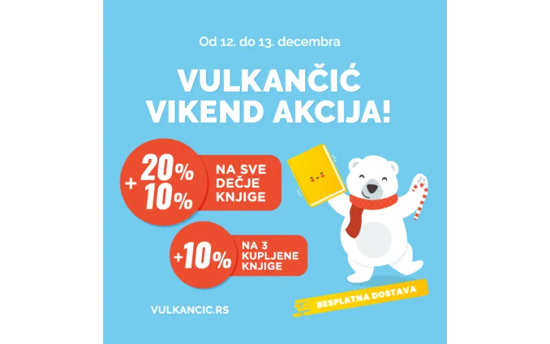 Ovog vikenda najlepši pokloni kupuju se na sajtu Vulkančića!