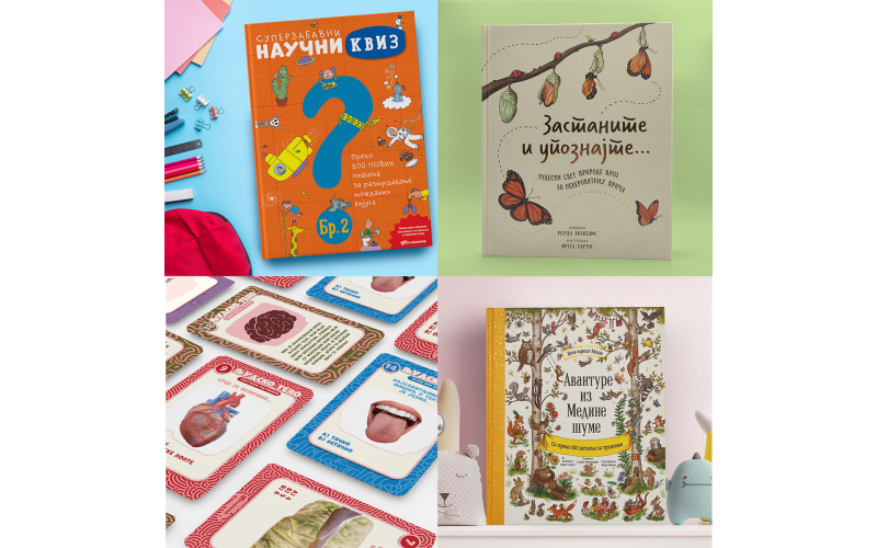 Nove knjige u Vulkančiću za male genijalce