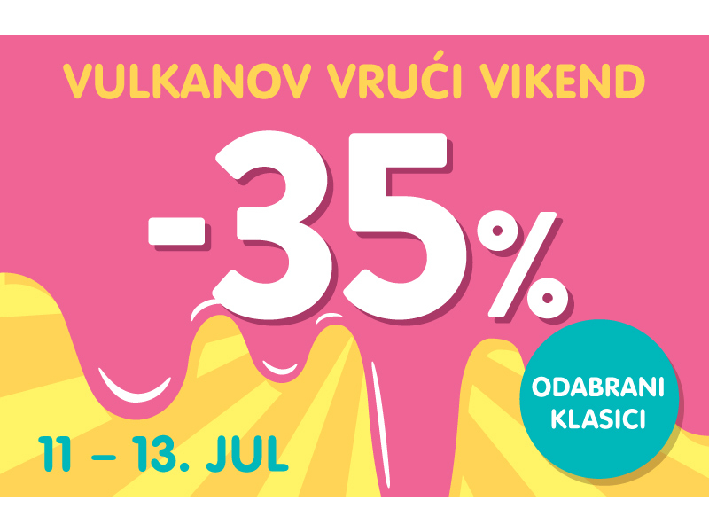 Od petka do nedelje rezervisali smo za vas samo dobre priče: „Vulkanovi vrući vikendi“
