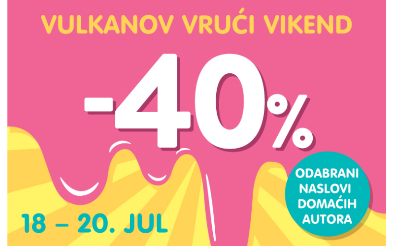 Letnji vikendi su stvoreni za knjige: I ovog puta Vulkan ih obezbeđuje uz popust od 40%