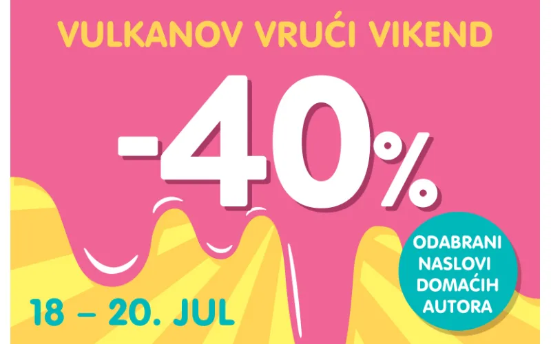 Letnji vikendi su stvoreni za knjige: I ovog puta Vulkan ih obezbeđuje uz popust od 40%