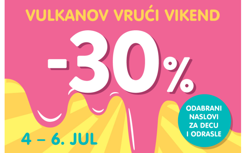 Vrelo leto uz „Vulkanove vruće vikende“: Rashladite se uz omiljene knjige