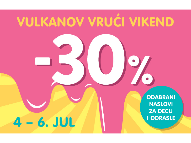 Vrelo leto uz „Vulkanove vruće vikende“: Rashladite se uz omiljene knjige
