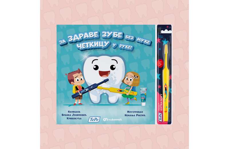 Edukativna knjiga za decu „Za zdrave zube bez muke – četkicu u ruke!“ uskoro u prodaji