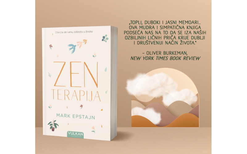 „Zen terapija“ američkog pisca i psihoterapeuta Marka Epstajna uskoro u prodaji