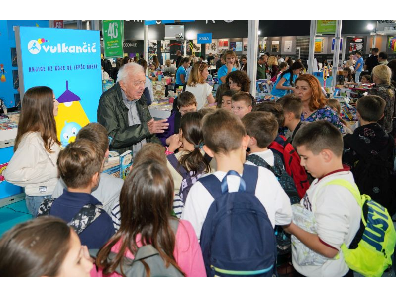 Četvrtak na Sajmu knjiga u znaku najmlađih: Vulkančić okupio omiljene dečje pisce