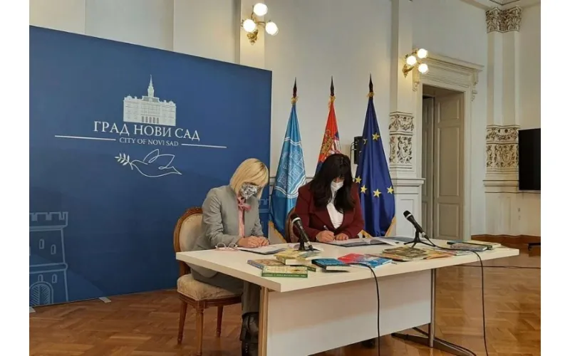 Vulkan izdavaštvo doniralo je 10 000 knjiga za 38 osnovnih škola na teritoriji Grada Novog Sada