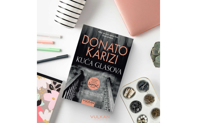 Kuća glasova, novi roman majstora trilera, uskoro u prodaji