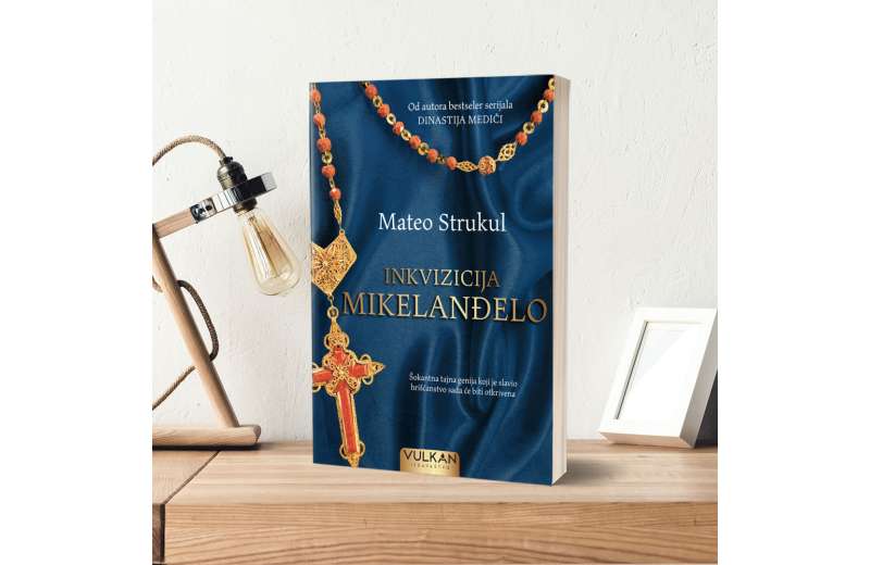 Istorijski triler Matea Strukula „Inkvizicija Mikelanđelo” u prodaji
