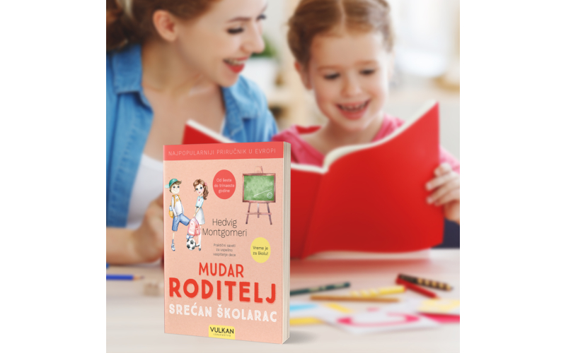 Knjiga kao priručnik „Mudar roditelj – srećan školarac“ u prodaji