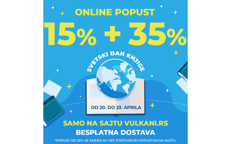 Velika Vulkanova onlajn-akcija povodom Svetskog dana knjige