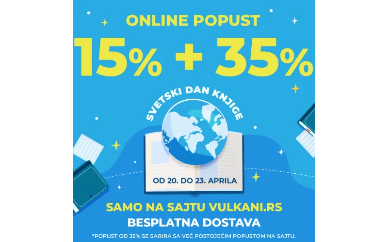 Velika Vulkanova onlajn-akcija povodom Svetskog dana knjige