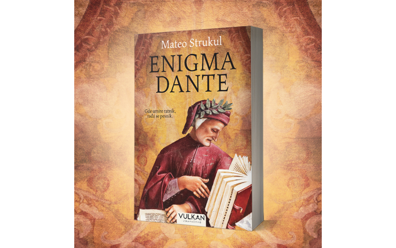 Novi istorijski roman Matea Strukula „Enigma Dante“ u prodaji