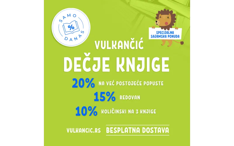 Vulkančić knjige na specijalnoj sajamskoj akciji