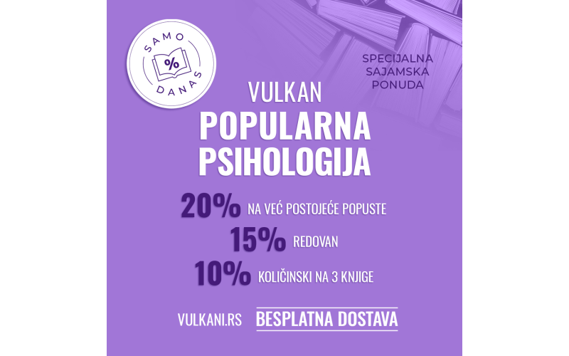 Knjige iz oblasti popularne psihologije na specijalnoj sajamskoj akciji