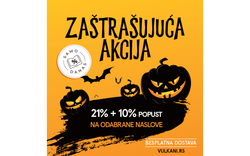 Samo danas - zastrašujući popusti na odabrane Vulkan knjige