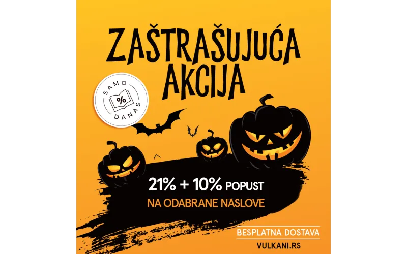 Samo danas - zastrašujući popusti na odabrane Vulkan knjige