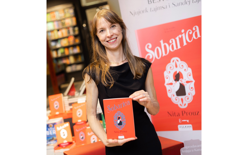 Kanadska književnica Nita Prouz oduševila prisutne na promociji knjige „Sobarica“