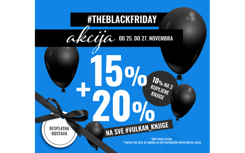 Black Friday na sajtu Vulkan izdavaštva