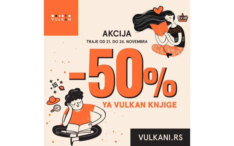YA Vulkan knjige na popustu od 50%