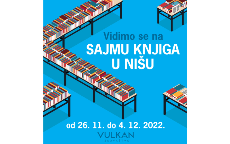 VULKAN IZDAVAŠTVO NA 57. NIŠKOM SAJMU KNJIGA