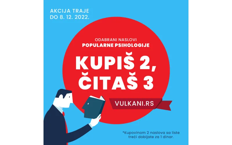 Fantastična akcija za ljubitelje popularne psihologije: Kupiš 2, čitaš 3 knjige