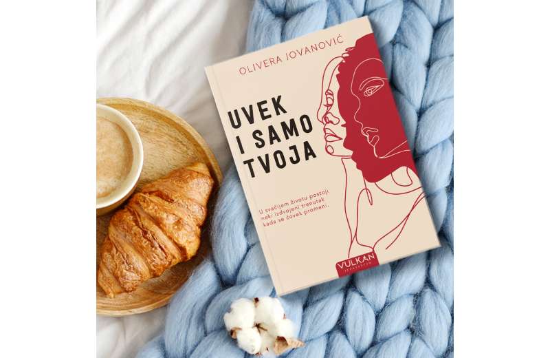Novi roman Olivere Jovanović „Uvek i samo tvoja“ u prodaji