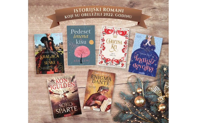 Vulkanovih TOP 6 istorijskih romana iz 2022. godine