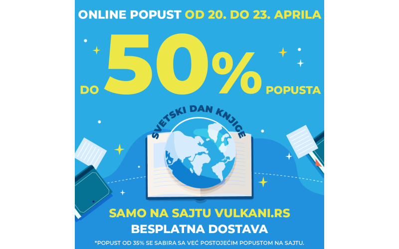 Vulkanova onlajn-akcija povodom Svetskog dana knjige