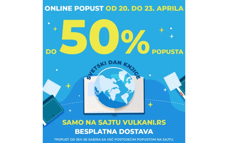 Vulkanova onlajn-akcija povodom Svetskog dana knjige