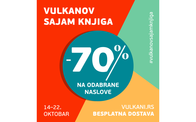 Četvrti Vulkanov sajam knjiga od 14. do 22. oktobra – popusti i do 70%