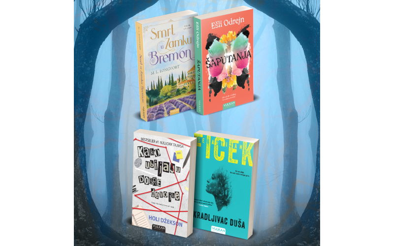 Apsolutni hitovi iz žanra trilera i misterije na Vulkanovom sajmu knjiga 
