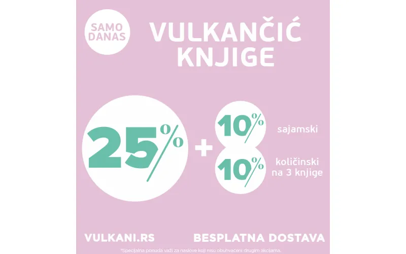 Vulkančić knjige na specijalnoj sajamskoj onlajn-akciji