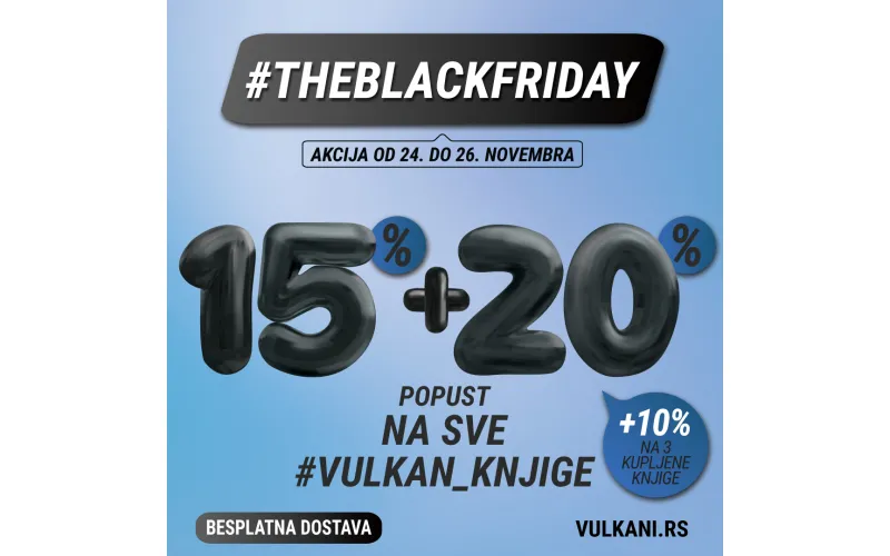 Black Friday akcija na sajtu Vulkan izdavaštva