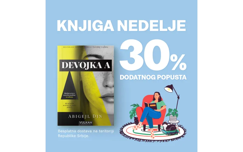 „Devojka A“ Abigejl Din – knjiga nedelje Vulkan izdavaštva