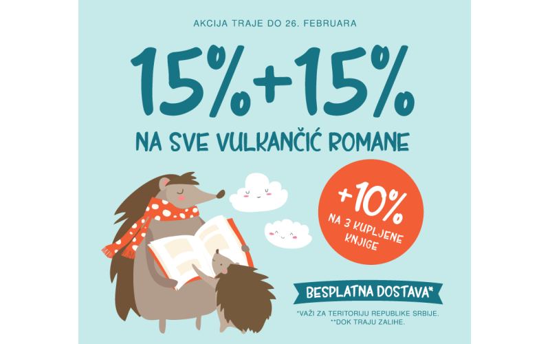Neodoljiva sniženja u Vulkančiću: Dečji romani za sve uzraste