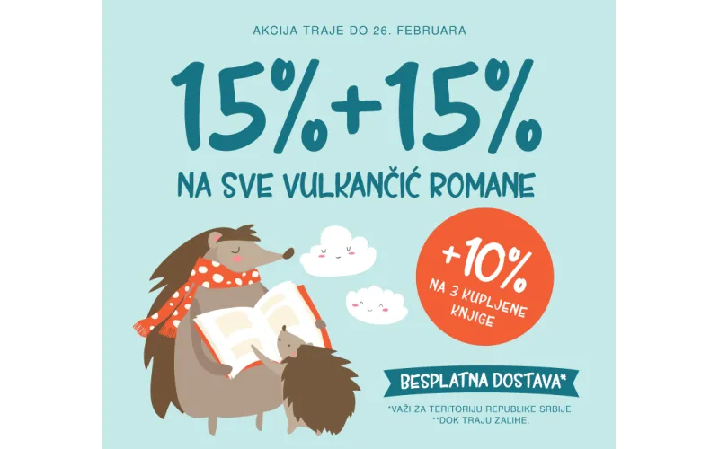 Neodoljiva sniženja u Vulkančiću: Dečji romani za sve uzraste