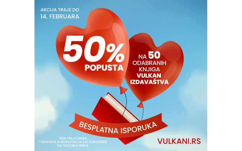 Vulkanovih 50 ljubavnih romana upola cene