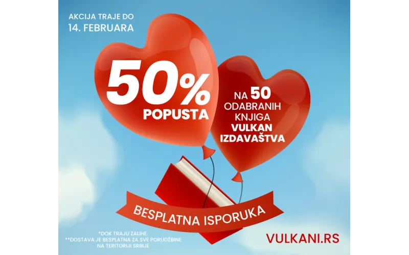 Vulkanovih 50 ljubavnih romana upola cene