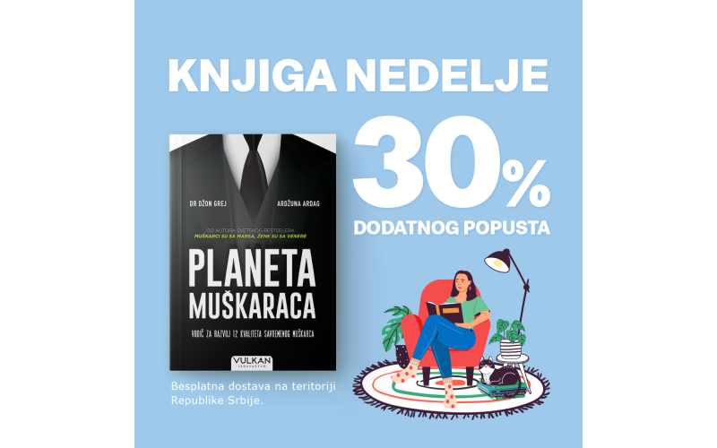 „Planeta muškaraca“ Džona Greja – knjiga nedelje Vulkan izdavaštva