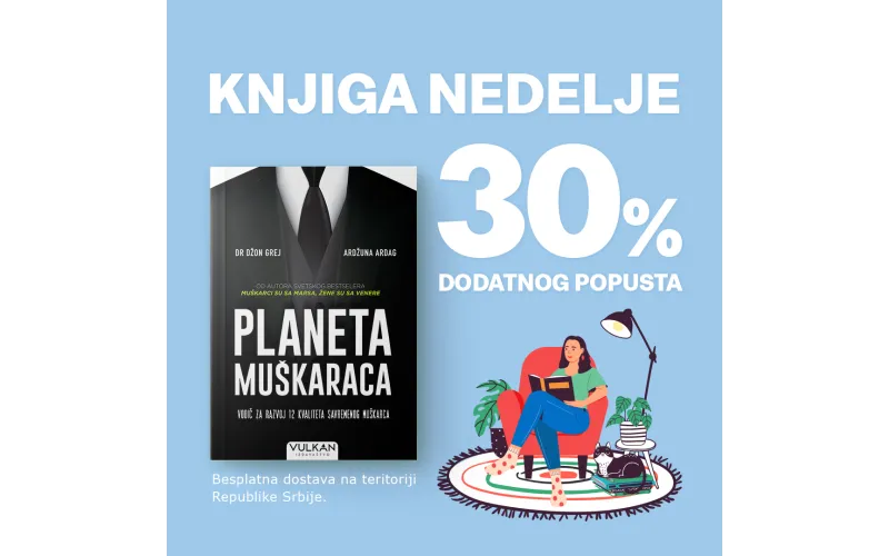 „Planeta muškaraca“ Džona Greja – knjiga nedelje Vulkan izdavaštva