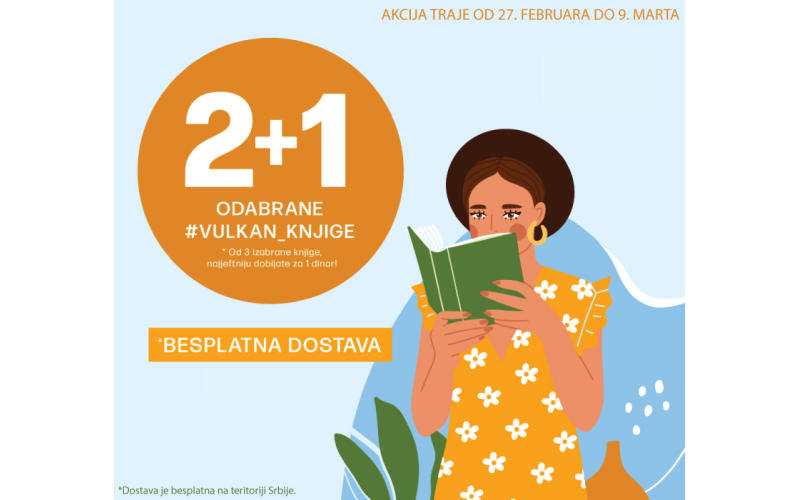 Specijalna Vulkan akcija: Platiš 2, čitaš 3 knjige
