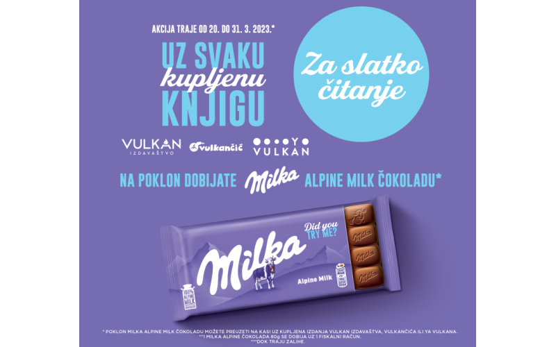 Vulkan i Milka poklon-akcija!