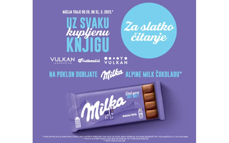Vulkan i Milka poklon-akcija!