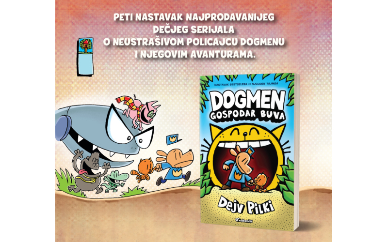 Čuveni Dogmen u novoj avanturi – „Gospodar buva“ u prodaji