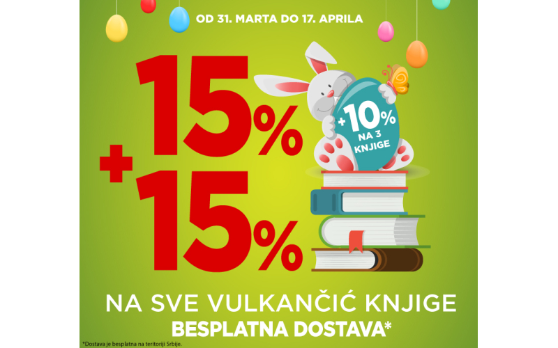 Veliki uskršnji popusti u Vulkančiću na sva dečja izdanja