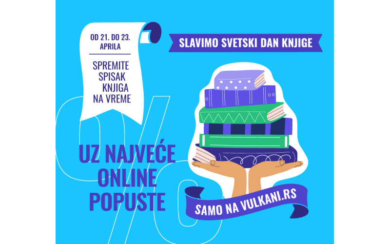 Svetski dan knjige u Vulkanu – velika onlajn-akcija koja se ne propušta