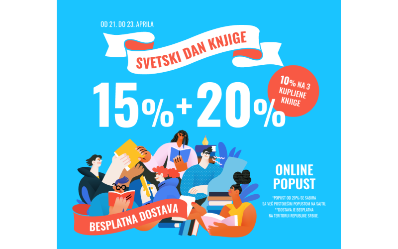 Svetski dan knjige - popust na sva izdanja