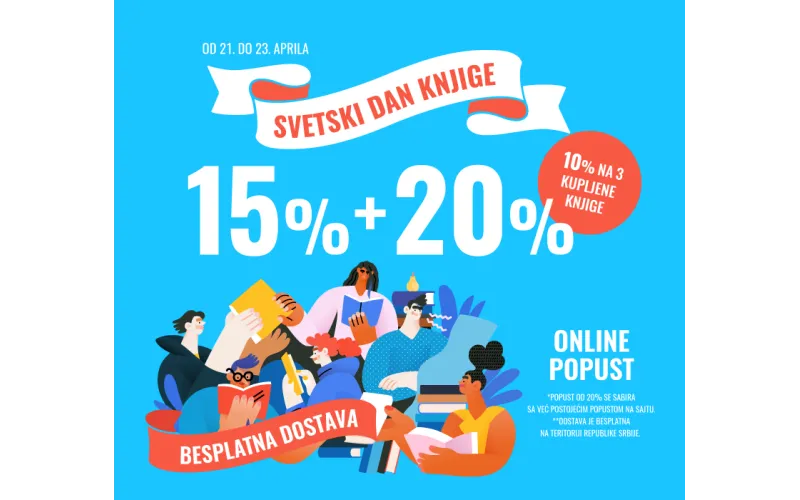 Svetski dan knjige - popust na sva izdanja