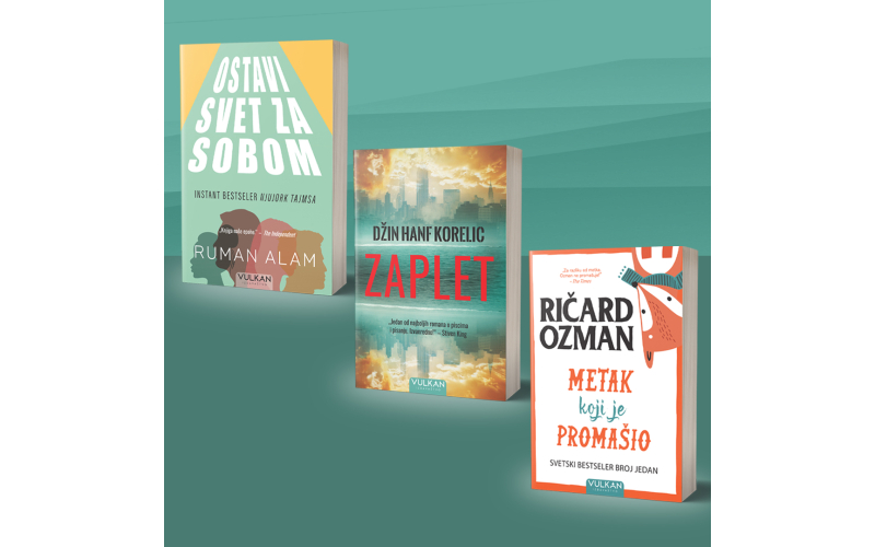 Dinamično i izazovno – novi trileri Vulkan izdavaštva